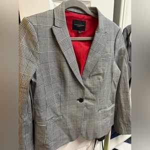 Banana Republic Glen Plaid Blazer - Size 8